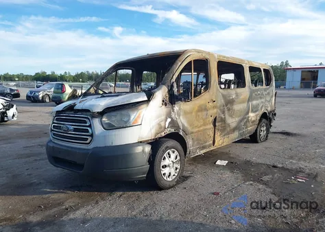 2015 Ford Transit-350 Xlt from USA, damaged, VIN 1FBZX2ZM2FKA17937